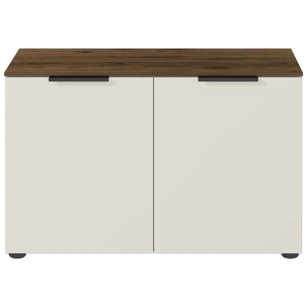 Germania Scarpiera con Panca GW-California 40x75x48cm Cachemire e Noce 438410