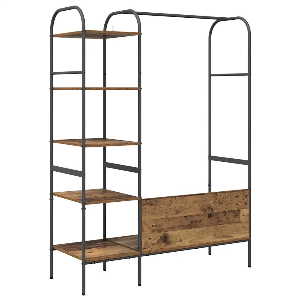 Stendibiancheria Marrone 120 x 44 x 160 cm Legno multistrato CFW7007974