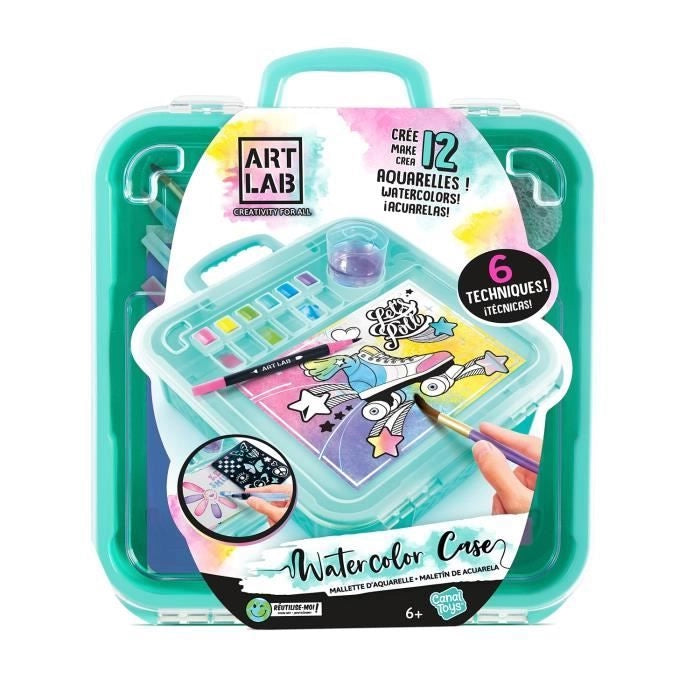 Canal Toys - Art Lab - Custodia per acquerelli - ART 012
