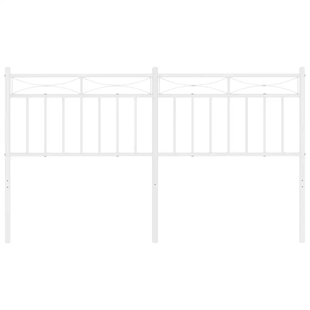 Testiera di Ricambio in Metallo Bianco 150 cm 373774
