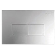 PLACCA 2 TASTI MODELLO ECO 33 CROMATA   PUCCIPLAST Srl