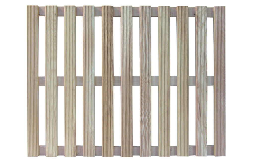 PEDANA DOCCIA IN LEGNO RETTANGOLARE- cm 55 x 68- DH- pezzi 1