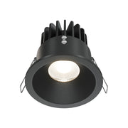 Maytoni Lampada Da Incasso Zoom 1 Luce GU10 Nero Alluminio