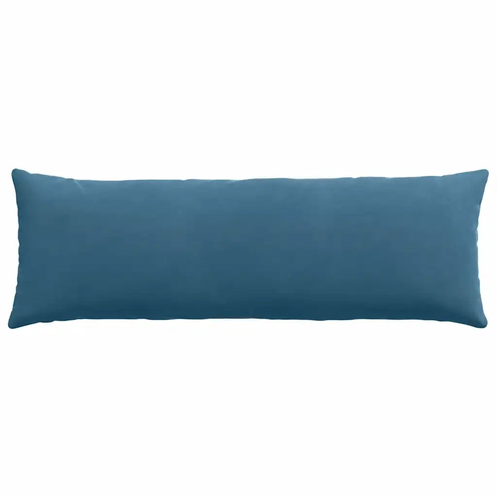 Cuscini da Divano 2 pcs Blu 120 x 40 cm Tessuto in Cords