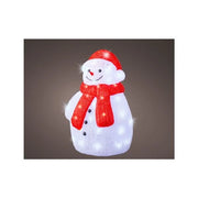 Decoro kaemingk 491507 lumineo pupazzo neve acryl
