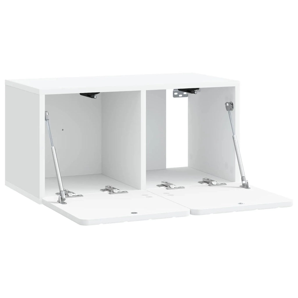 Mobile Porta TV da Muro Bianco 59,5 x 31 x 30 cm 898365