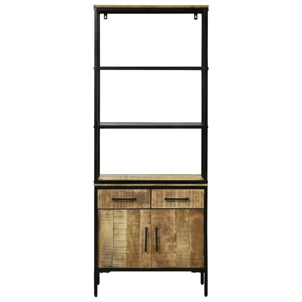 Credenza Marrone 70 x 35 x 180 cm Legno di mango massello 3310125