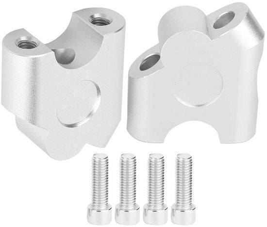 Motorfiets Stuurgevoeligheid Riser - 20mm Movimento Indietro - Adattatore di Fermo Sterzo - Migliorata Maneggevolezza - Altezza di Elevazione 20mm