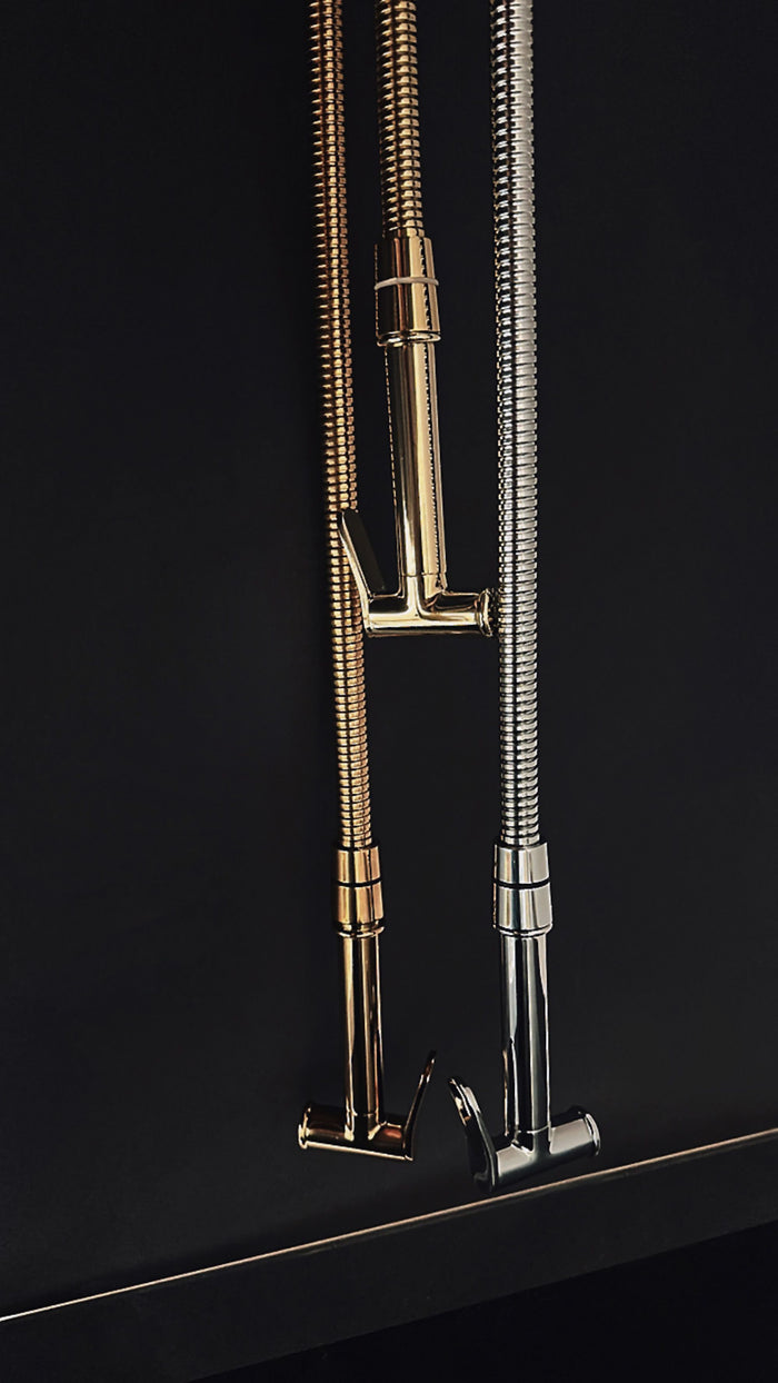 Rubinetto Bidet Rea Lungo Loop Diamond Copper