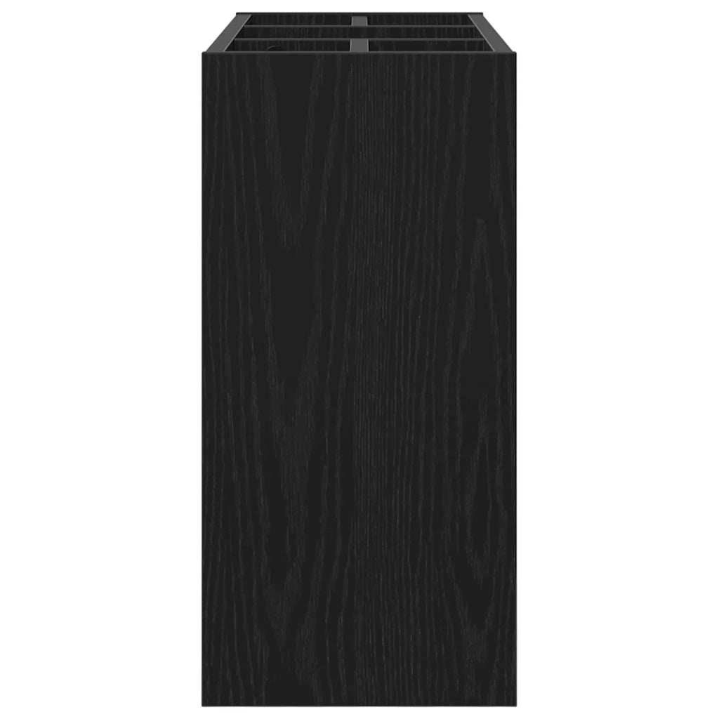 Supporto per Ombrellone Rovere Nero 65 x 24 x 50 cm 899424