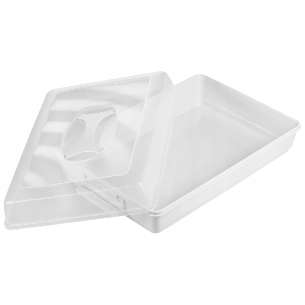 Contenitore rettangolare in plastica KADAX per torte, pasticcini, scatola per torte, grande