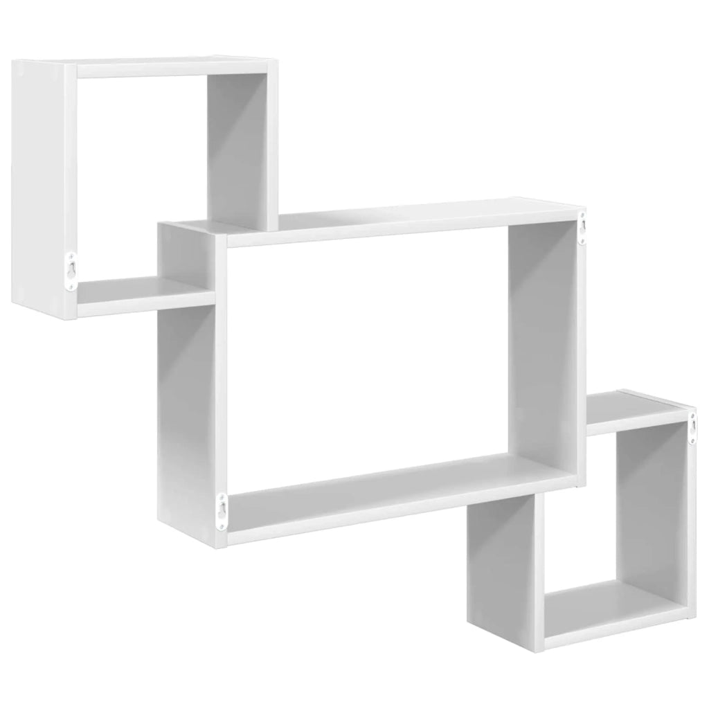 Scaffale da parete A parete Bianco 91,5 x 15 x 76 cm 8012116