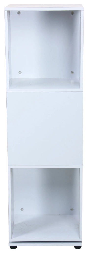 Libreria Modulare 34x34x108 cm  in Pannello Truciolare Bianco