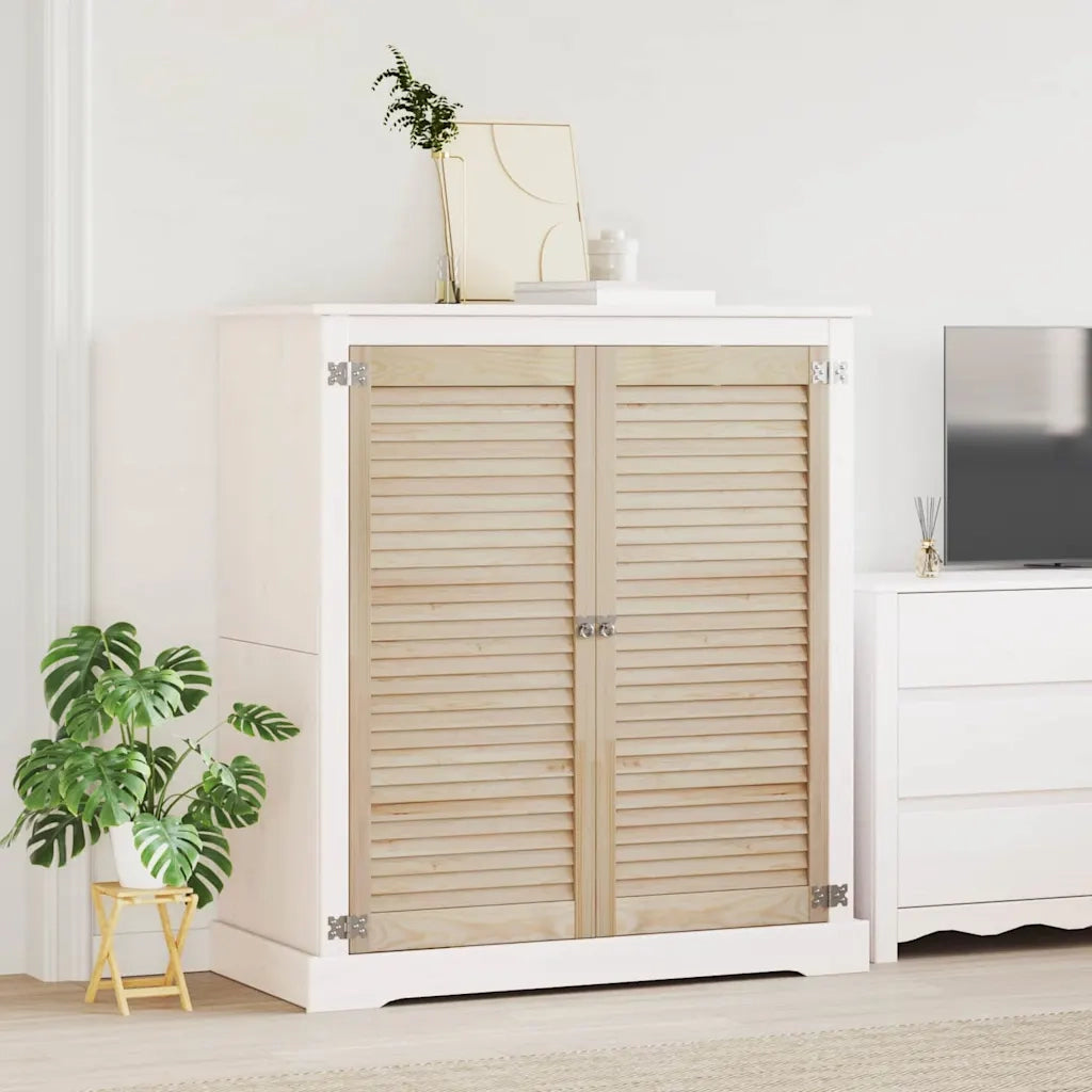 vidaXL Porte per Armadi Altro 2 pcs Marrone 110 x 49.5 x 2.1 cm