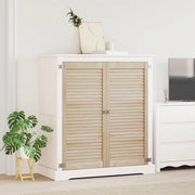 vidaXL Porte per Armadi Altro 2 pcs Marrone 110 x 49.5 x 2.1 cm
