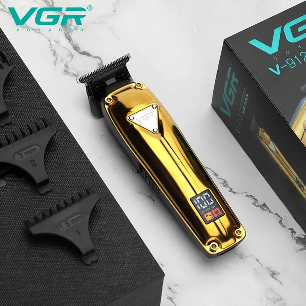 Trade Shop - Vgr V-912 Trimmer Barber Rasoio Professionale Regolabarba Precisione -
