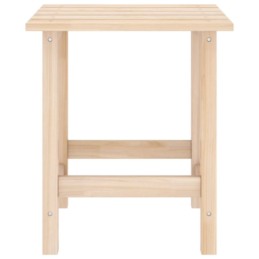 Sedia da giardino Adirondack con tavolo in legno massello di abete 02_0013331