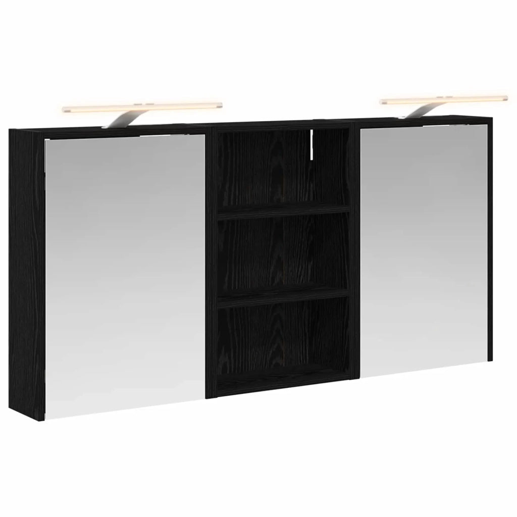 Set di Armadi da Bagno con lo scaffale 3 pcs 126 x 16 x 62.5 cm 3403833