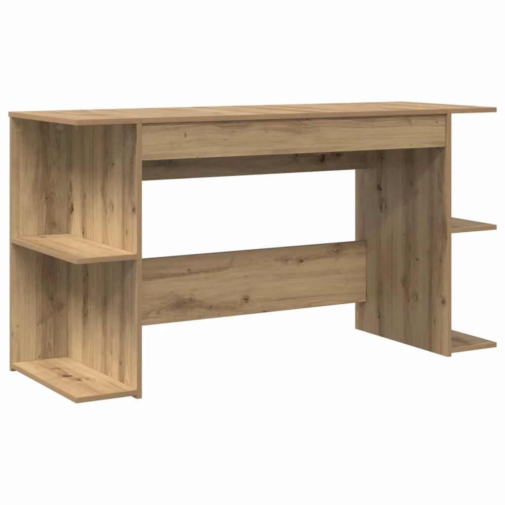 Scrivania rovere artigianale 140 x 50 x 75 cm Legno multistrato 879648