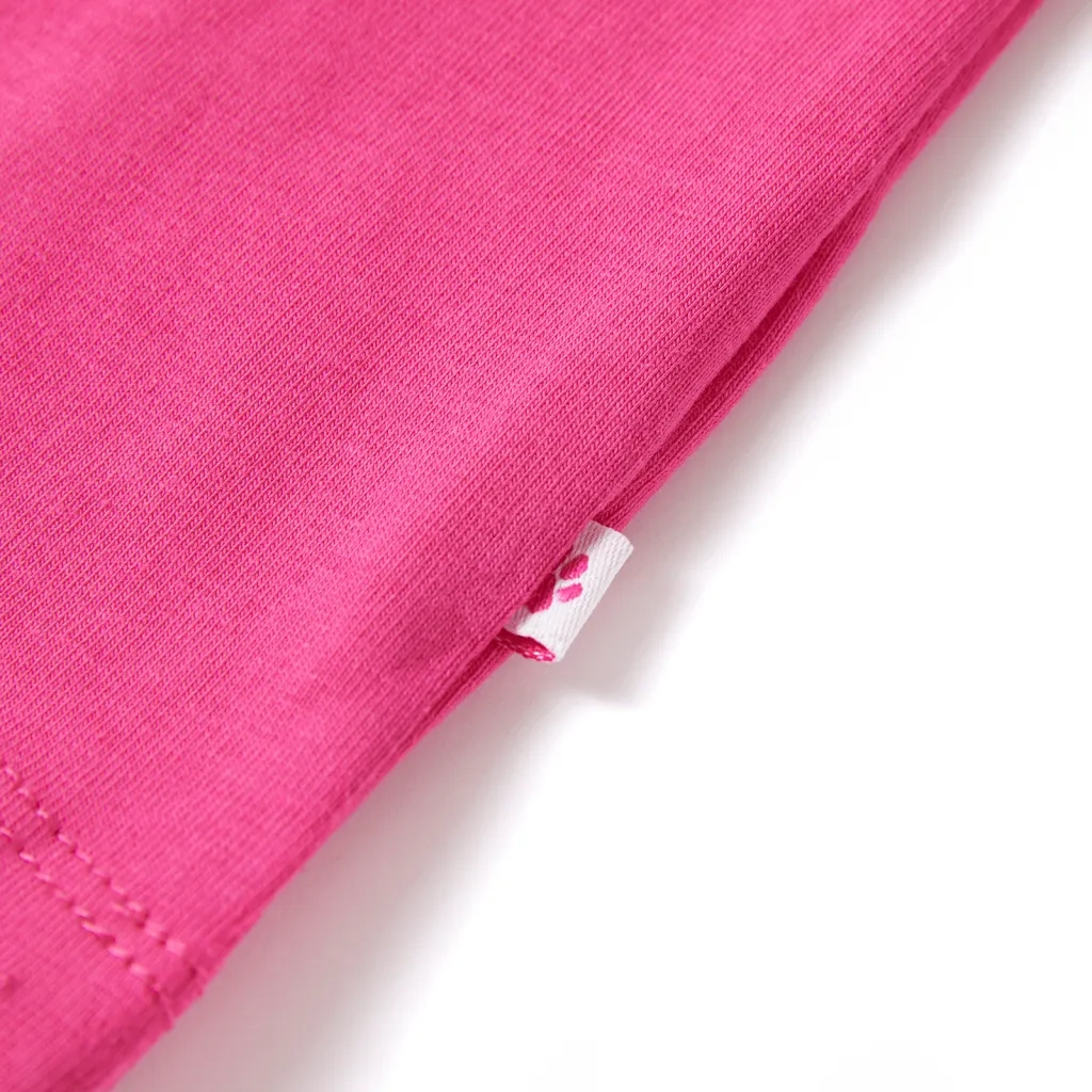 Maglietta da Bambina Rosa Scuro 116 10741
