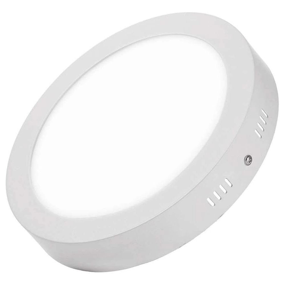 Trade Shop - Plafoniera Led Soffitto Lampade Plafoniere Da Soffitto Led 18w Resa 200w - -bianco Freddo  Tondo    -