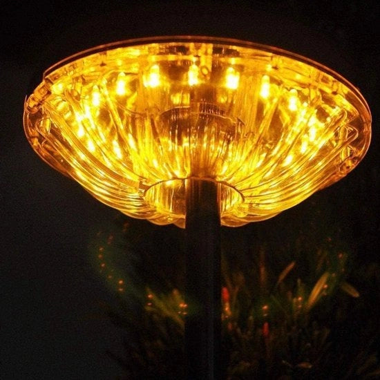 Illuminazione LED per tenda - Lampada esterna per giardino - 20 lampade molto luminose - 22 x 22 x 8,5 cm
