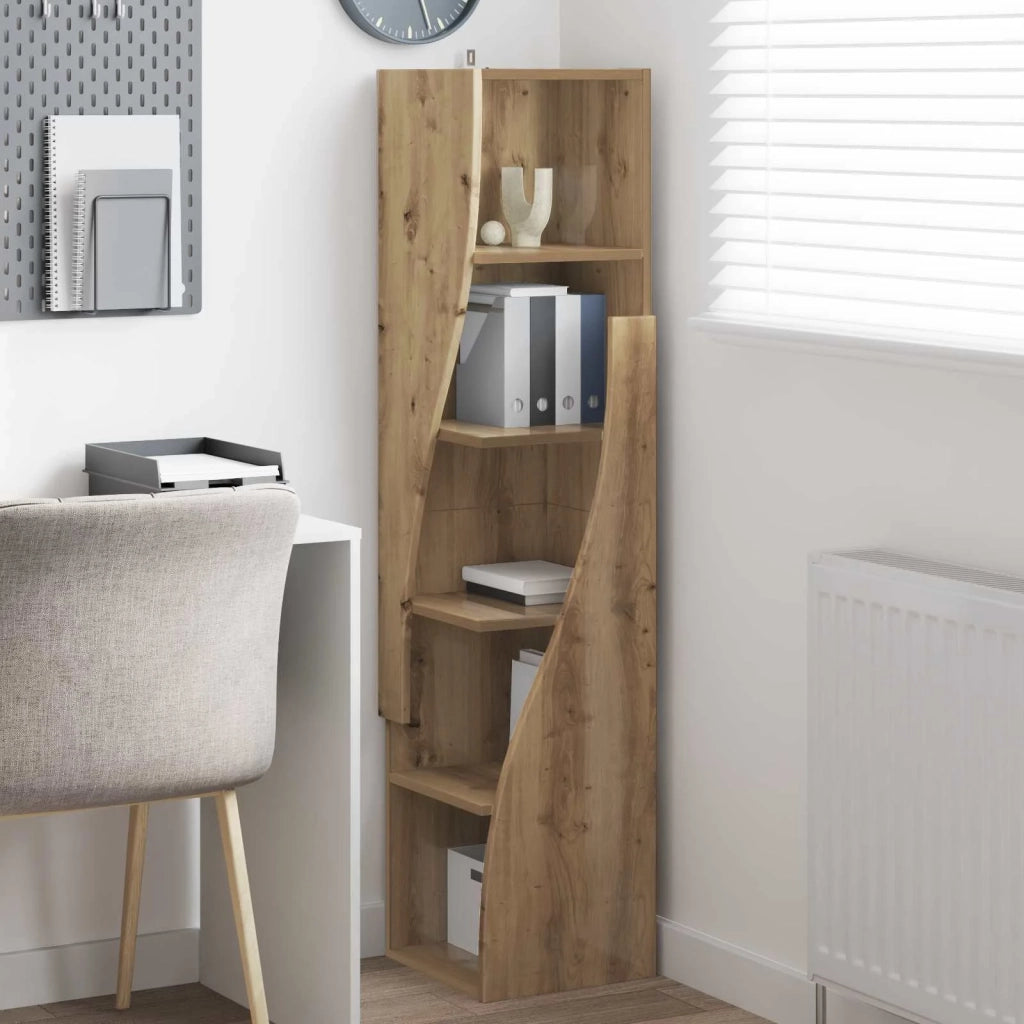 Mobile angolare 32x32x140cm Legno multistrato 889884