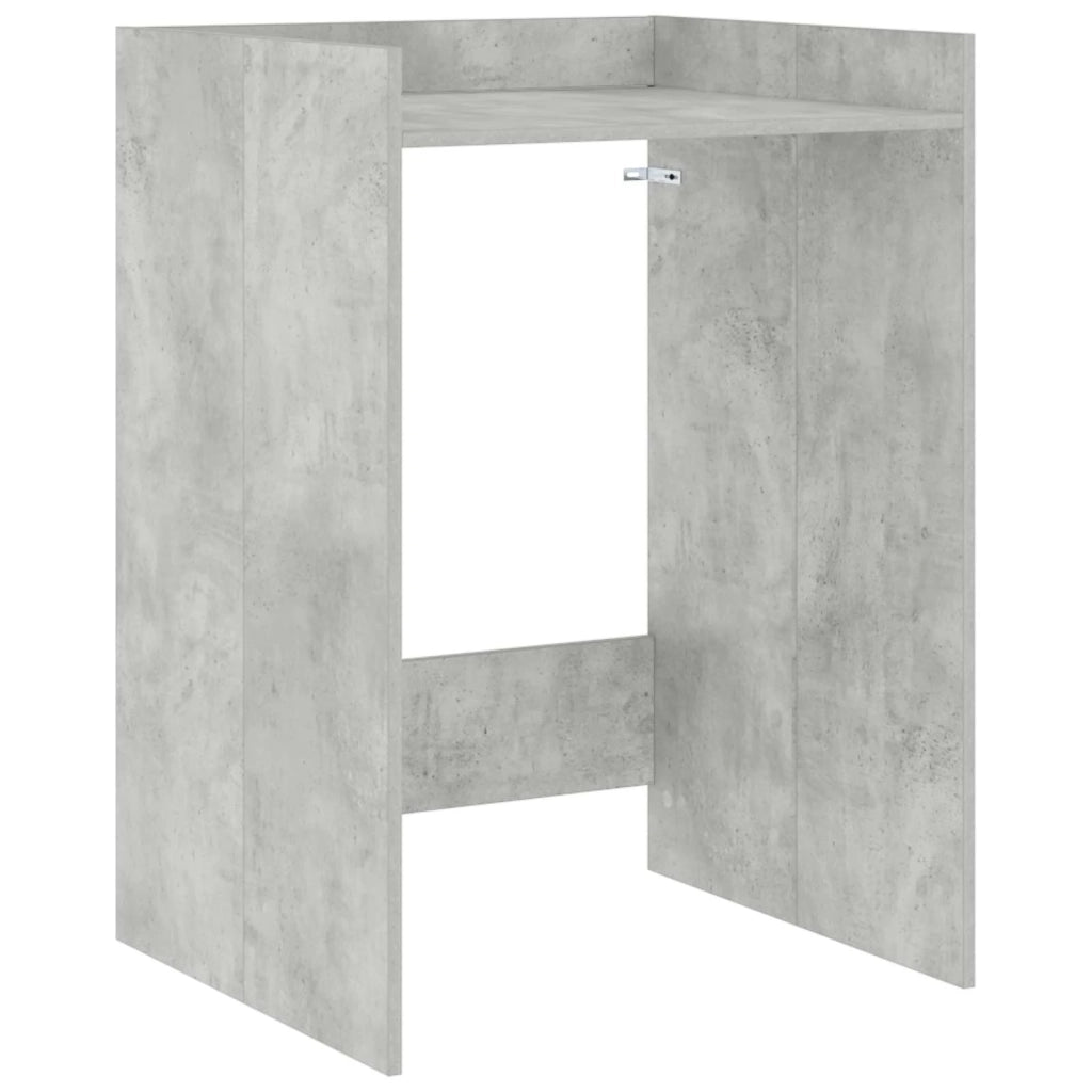 Mobiletto per lavatrice Calcestruzzo 67,5 x 62 x 97 cm CFW7740279