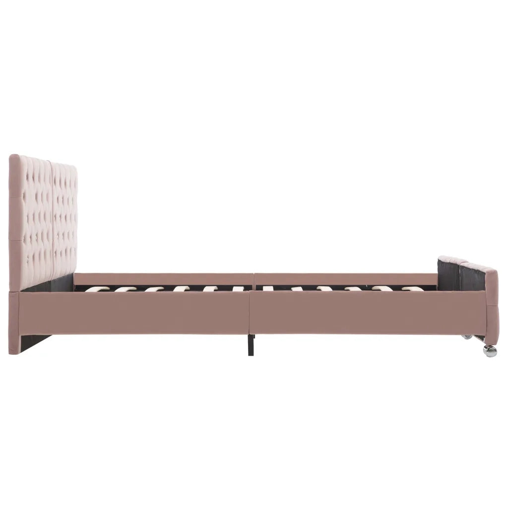 Giroletto Rosa in Velluto 180x200 cm 286828