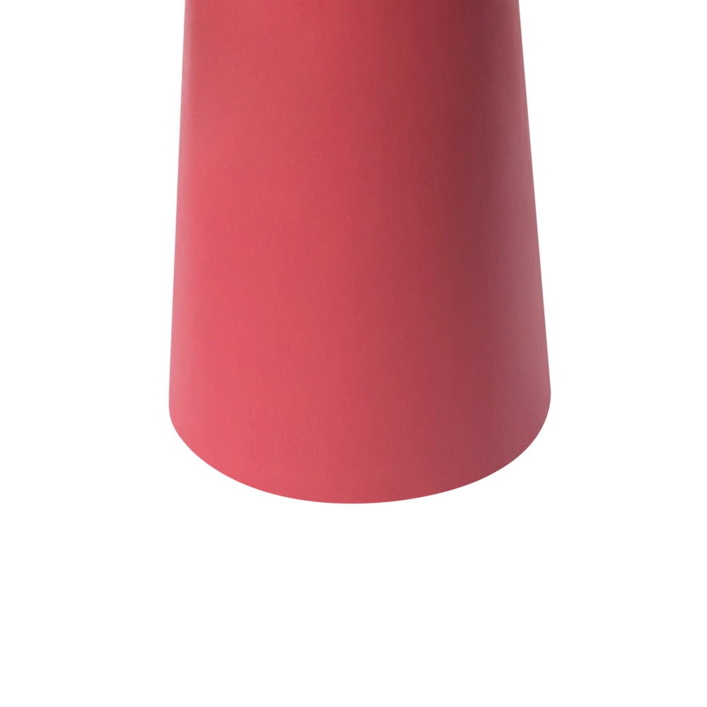 Set di 6 decorazioni natalizie LED per interni Accessorio candela in paraffina rosso decorazione per la casa