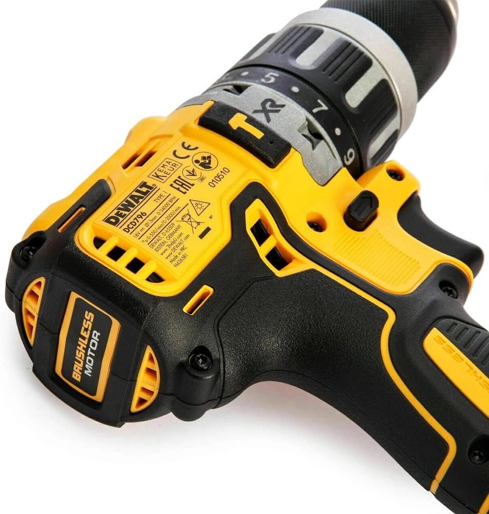 Avvitatore a percussione senza spazzole XR, 18 V, DCF887N e trapano combinato DCD796N, confezione doppia