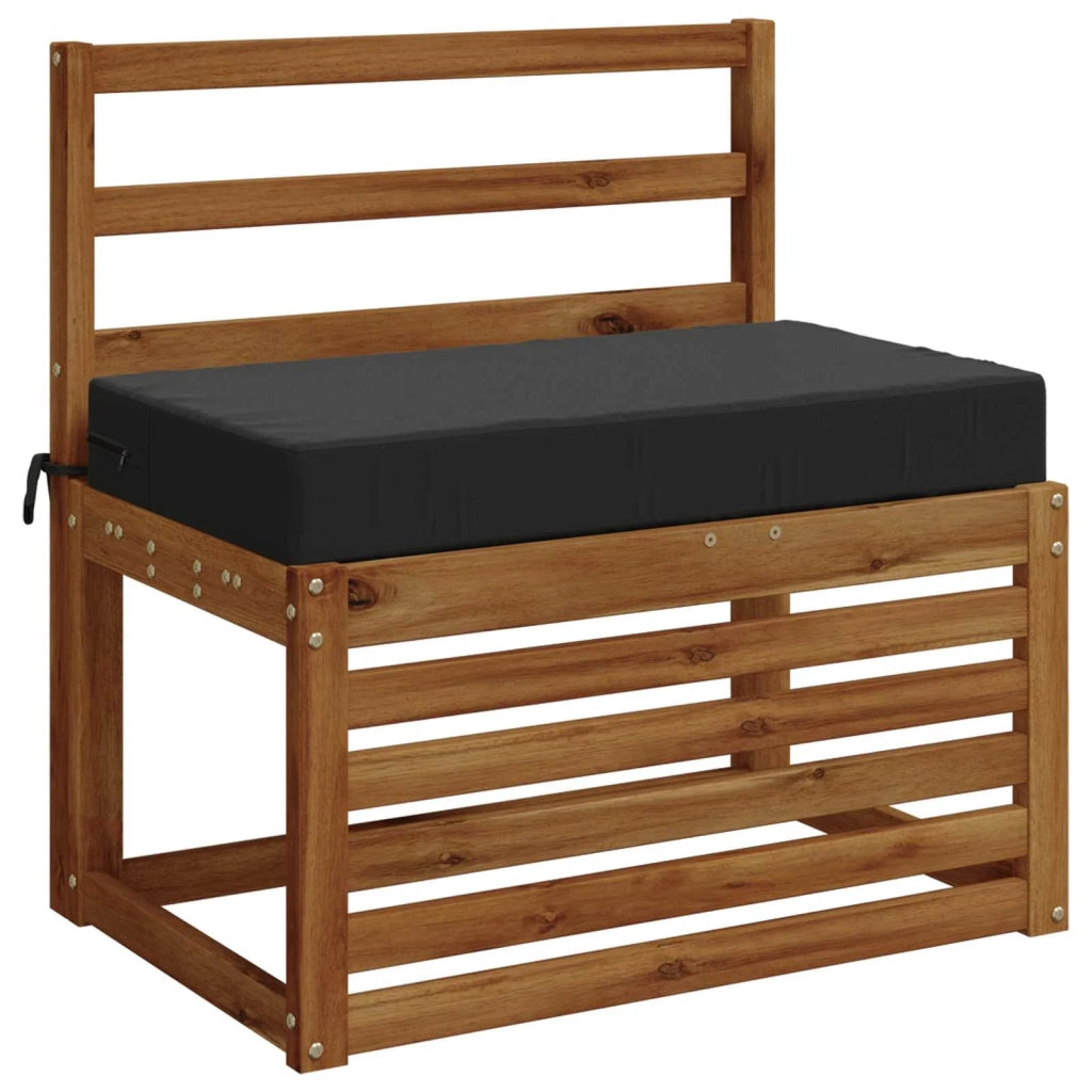 Cuscino per la seduta SOEST 100% Poliestere Antracite 946888