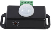 Modulo LED 12V con Sensore di Movimento - Sensore Infrarosso - Facile da Installare - Interruttore di LED per Striscia Luminosa - Funzione Accensione/A spegnimento Automatica -
