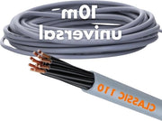 Cavo di guida 3x1 mm² 10 m senza guida protettiva giallo-verde - cavo 3 conduttori - alta qualità - utilizzo all'aperto