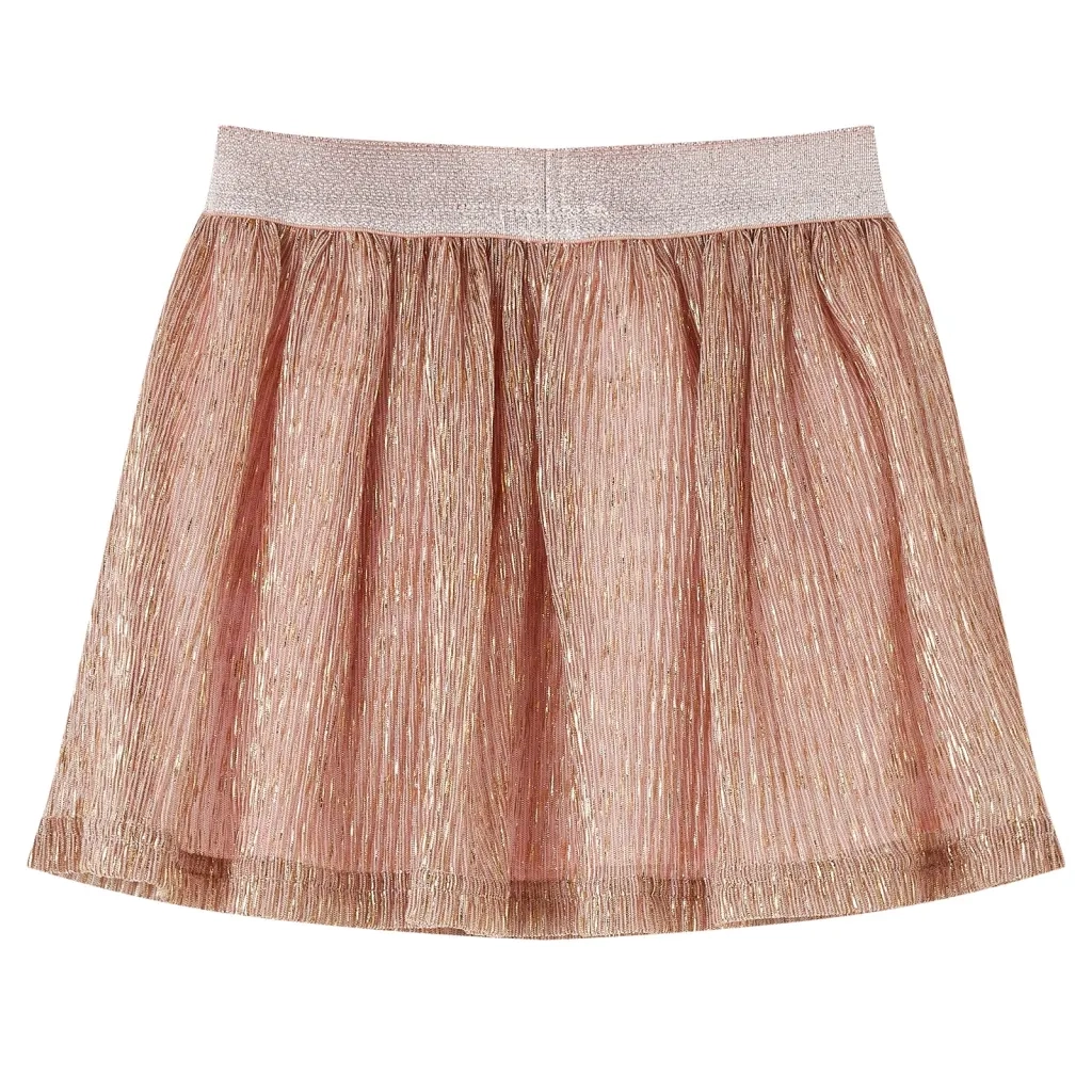 Gonna da Bambina con Brillantini Rosa Tenue 140 CFW3455251