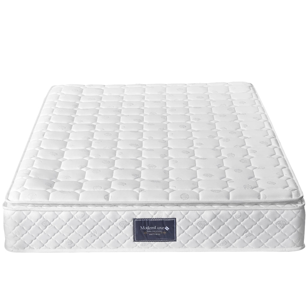 Letto imbottito con LED, presa USB e contenitore 140x200 cm, beige