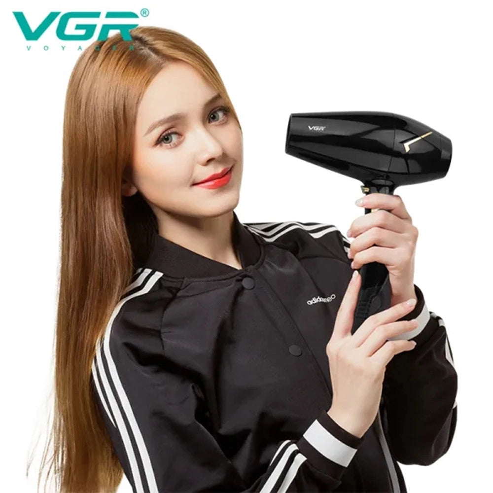 Trade Shop - Asciugacapelli Professionale Vgr V-423 – Hair Dryer Parrucchiere 1800-2200w -