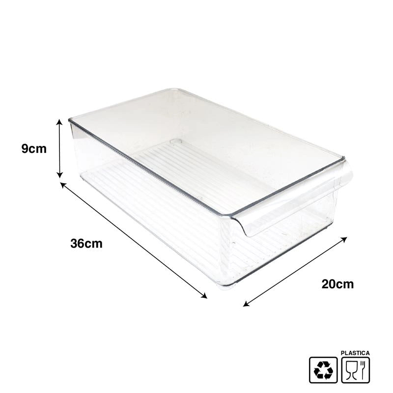 MAURY'S VASCHETTA CONTENITORE PER FRIGORIFERO FRIGO UTILITY 36 X 20 X H9 CM
