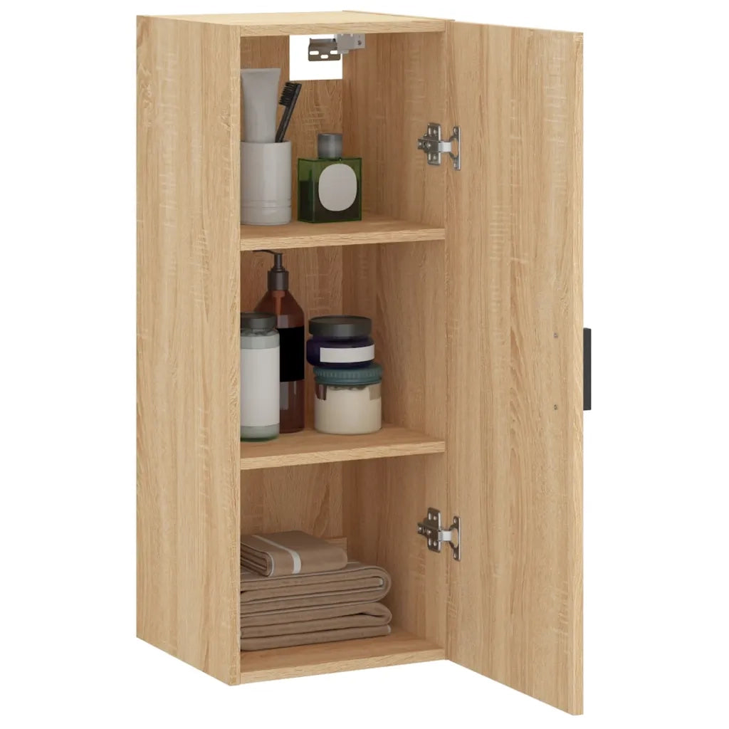Mobile a Parete Rovere Sonoma 34,5x34x90 cm 828855