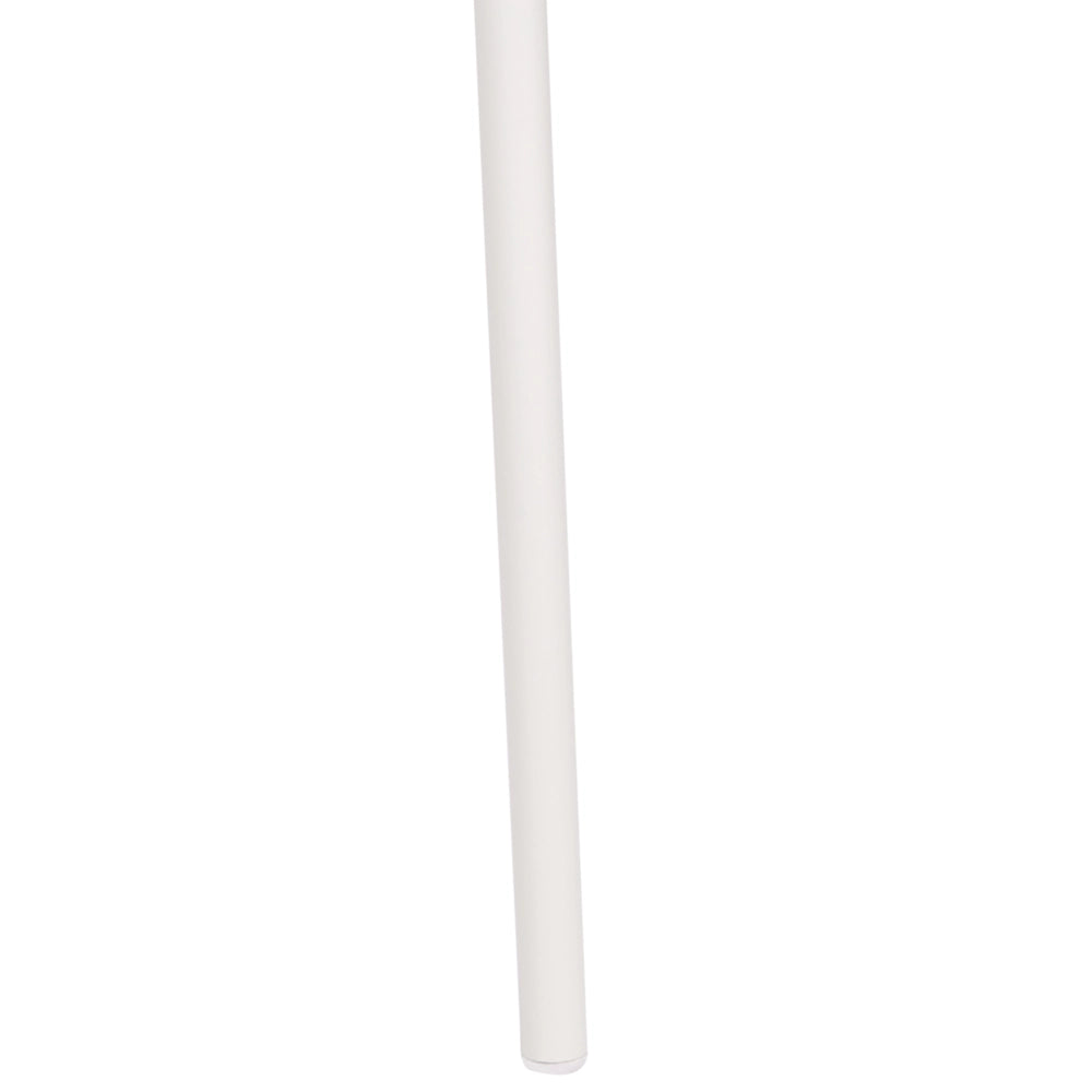 Set di 4 sedie da giardino con struttura in acciaio color beige chiaro, seduta e schienale in rete, verniciate a polvere, resistenti ai raggi UV e all'acqua, impilabili