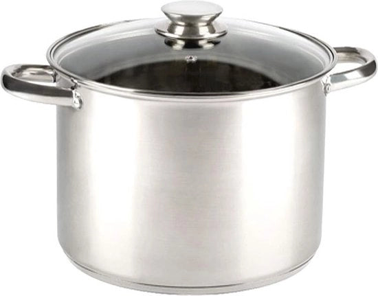 Pentola di Acciaio Inossidabile con Fondo Incapsulato, 22 cm