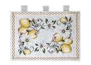 Copriforno Cucina Universale Cinigliato Copertura Decorazione Forno Dis. Limoni