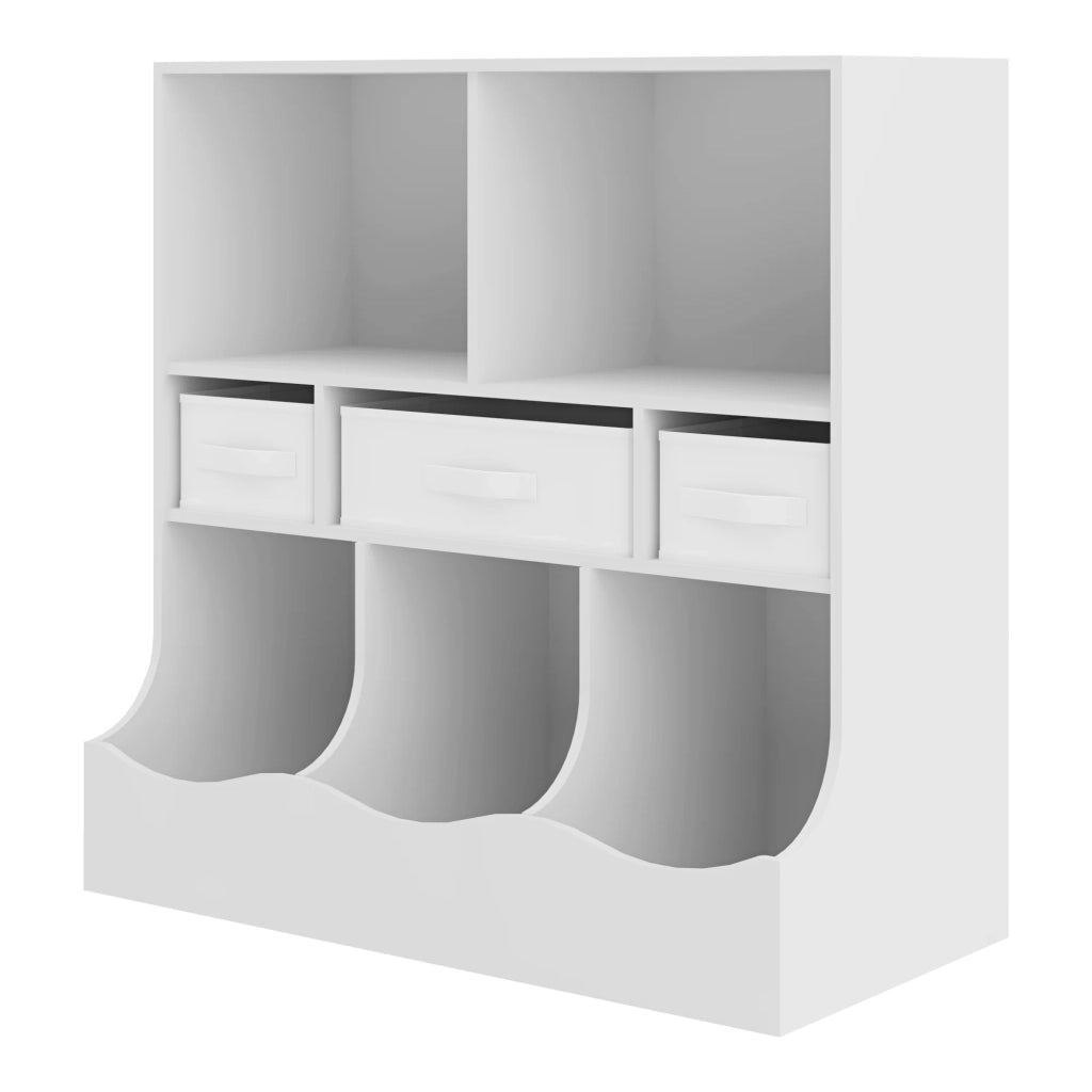 Libreria per bambini 75 x 80 x 40 cm bianca 03_0008993