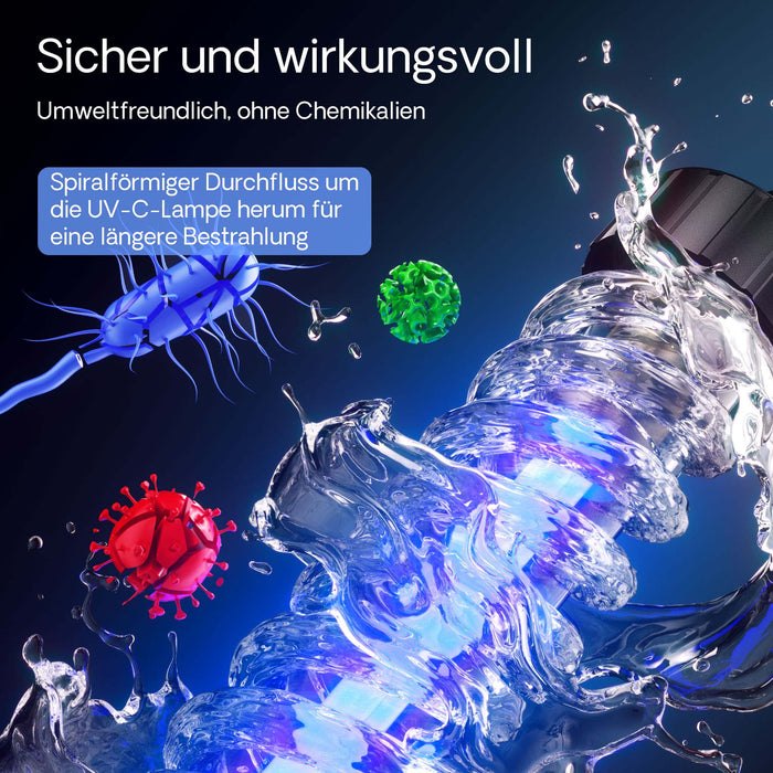 CUV-136 Chiarificatore UV per laghetto Sterilizzatore con lampada 36W