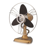 Bimar Ventilatore Tavolo VTM34.CA 30cm Corpo Metallo Vintage 3 Pale EVA 3 Velocità Orientabile