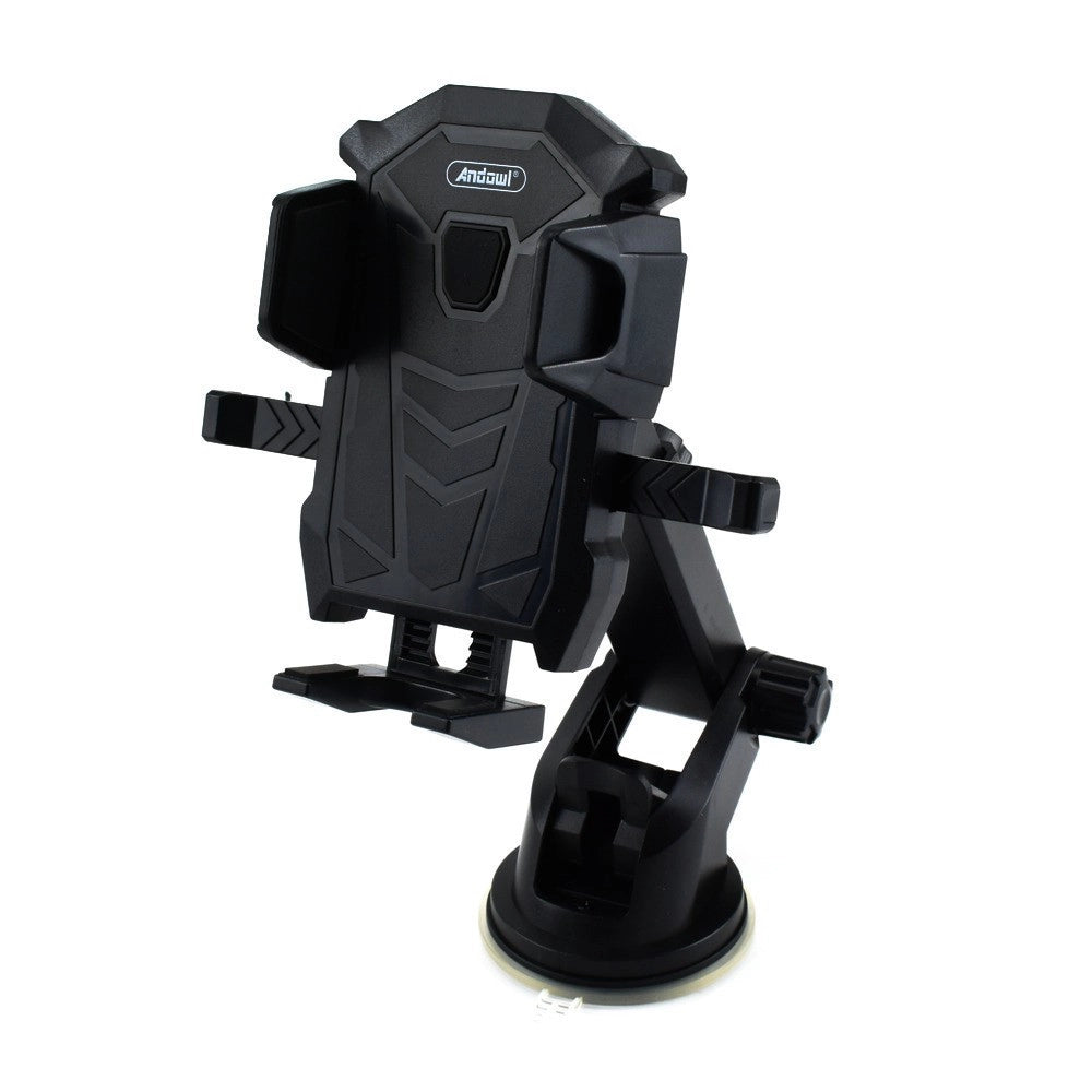 Trade Shop - Porta Cellulare Smartphone Per Auto Supporto Ventosa Con Ganci Regolabili Q-cg49 -