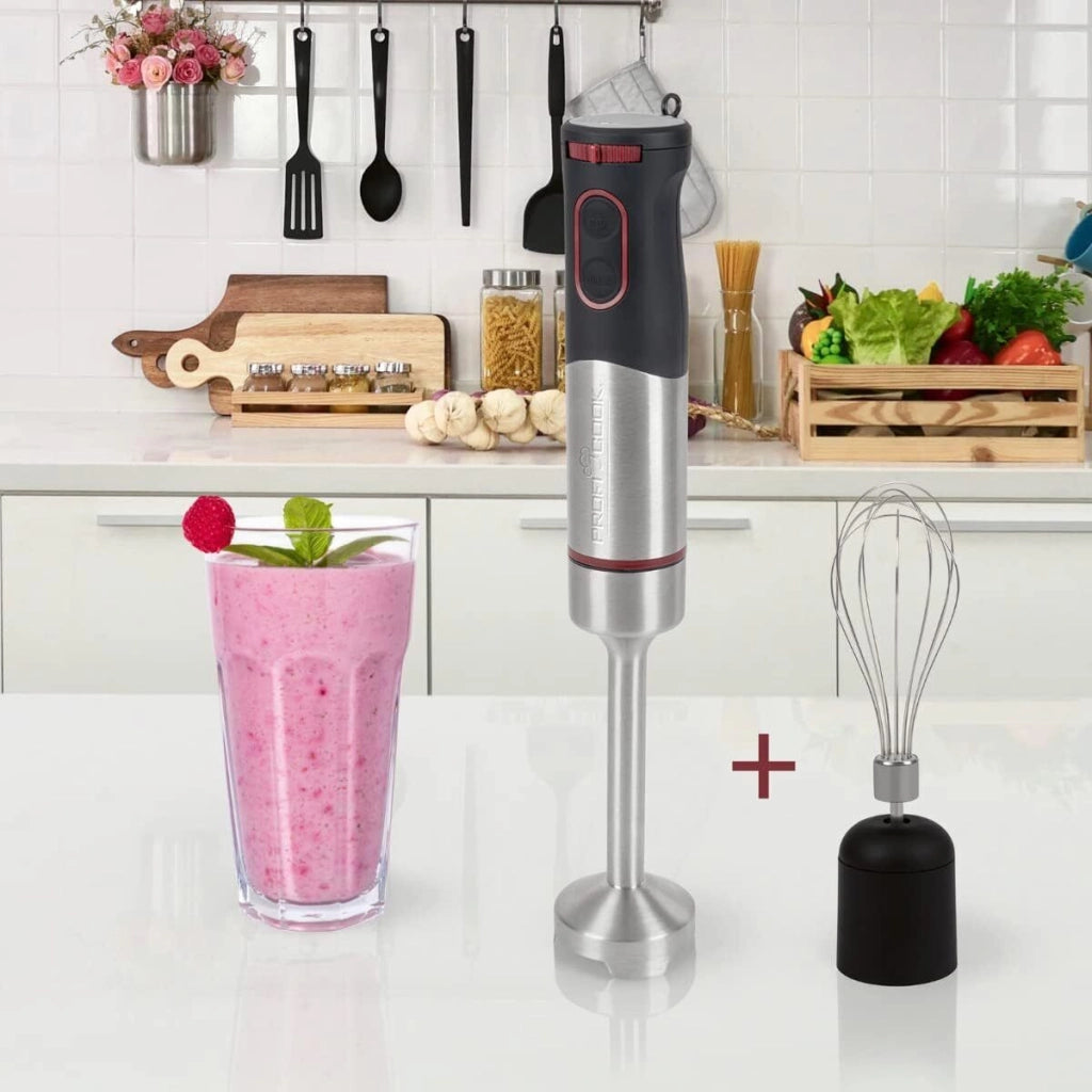 Kaufgut PC-SMS 1226 Mixer ad Immersione Inox 1000W