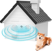 Apparecchio Anti Blaf - Ultrasuono con 15 m di Raggio d'Azione - Impermeabile - Alternativa al Collare Anti Blaf senza Shock - 4 Livelli di Ultrasuono - Addestratore per Cani – 15 m di Raggio d'Azione - Per Interno e Esterno