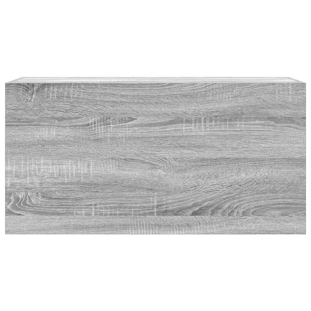 Mobile da Bagno Grigio Sonoma 80x25x40 cm in Truciolato