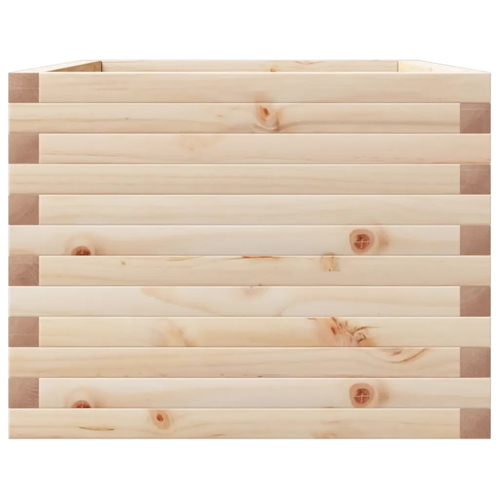 Fioriera da Giardino 110x60x45,5 cm in Legno Massello di Pino